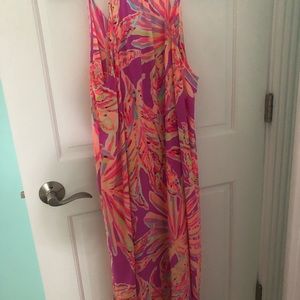 Lilly Pulitzer Lachelle silk dress size small.